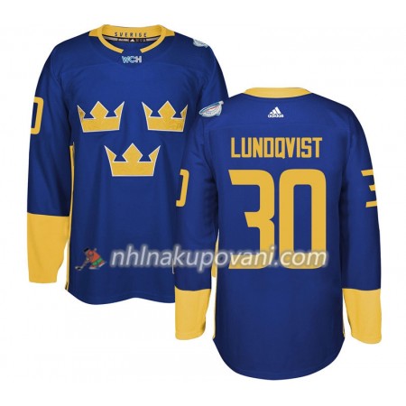 Švédsko Dresy Henrik Lundqvist 30 Světový pohár v ledním hokeji 2016 Nachová Premier - Pánské Švédsko Dresy Henrik Lundqvist 30 Světový pohár v ledním hokeji 2016 Nachová Premier - Pánské
